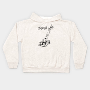 WW1 Plane crash Kids Hoodie