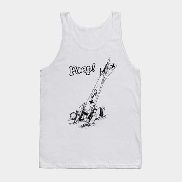 WW1 Plane crash Tank Top by CrazyGirl