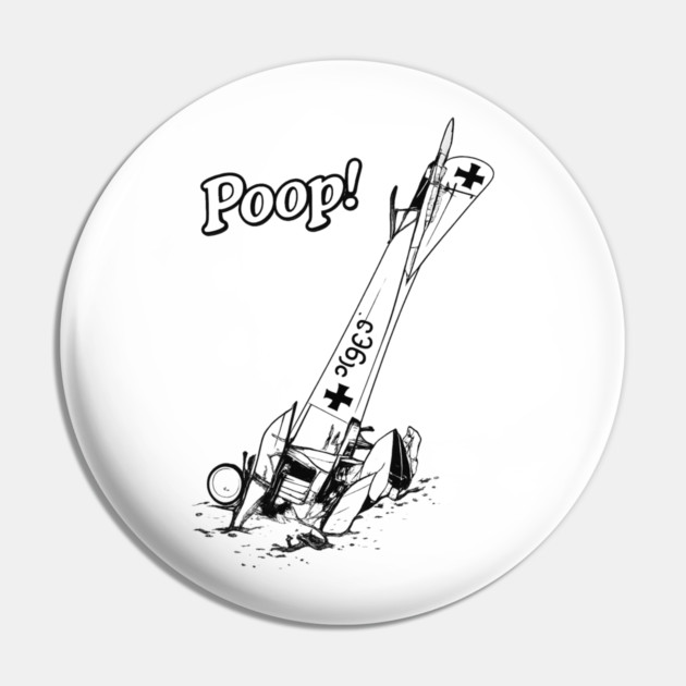 WW1 Plane crash Pin by CrazyGirl