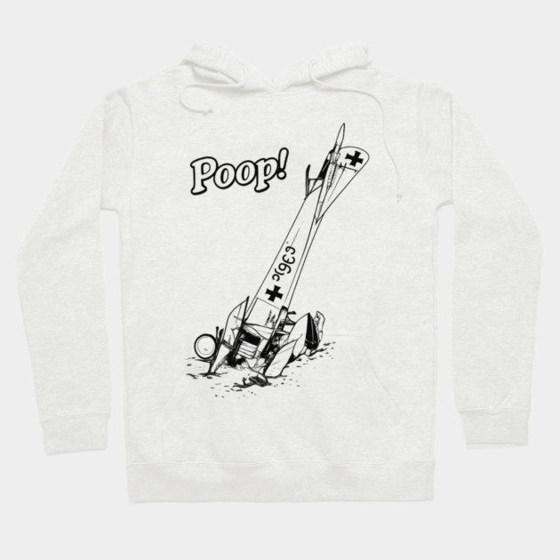 WW1 Plane crash Hoodie by CrazyGirl