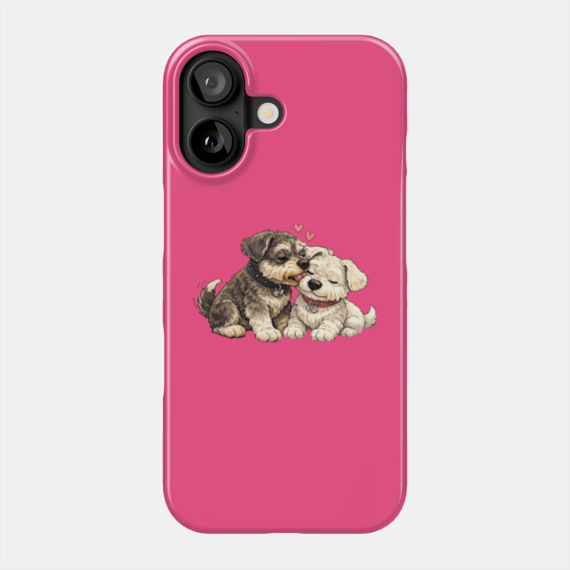 Puppy Love Phone Case by CrazyGirl