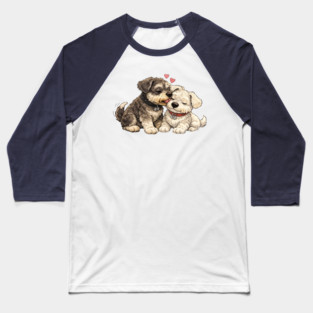 Puppy Love Baseball T-Shirt