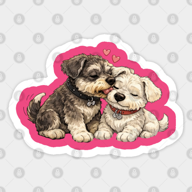 Puppy Love Sticker by CrazyGirl