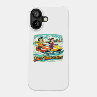 Surf Wisconsin Phone Case