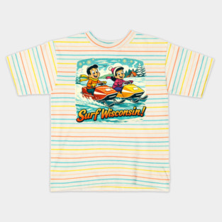 Surf Wisconsin Kids T-Shirt