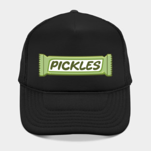Pickle Flavor Candy Bar Hat