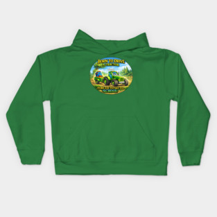 Born to Drive a Tractor Kids Hoodie