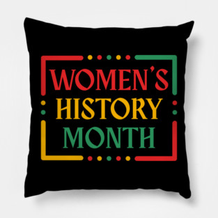 womens-history-month Pillow