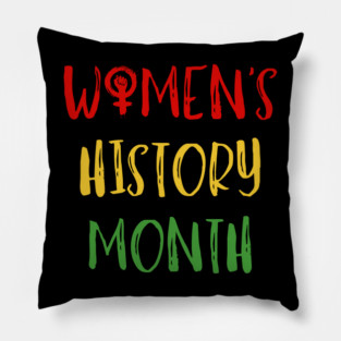 womens-history-month Pillow