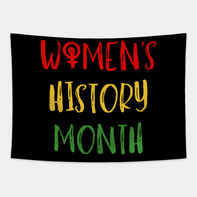 womens-history-month Tapestry by Creatifly Graphic Tees