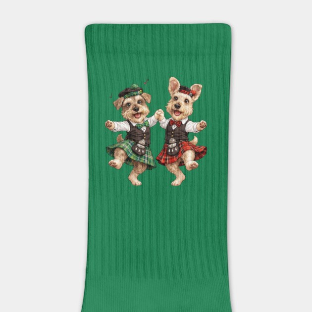 Dancing Irish Dogs by CrazyGirl