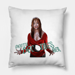 Death Becomes Her: Helen Hole Pillow
