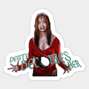 Death Becomes Her: Helen Hole Sticker