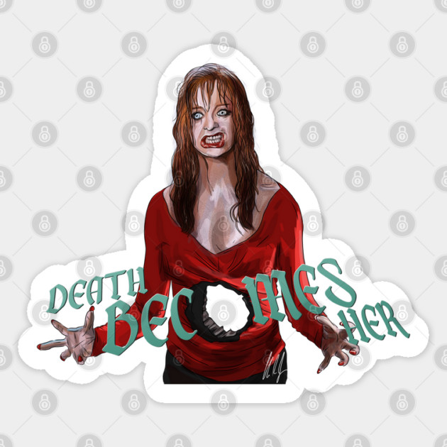 Death Becomes Her: Helen Hole Sticker by 51Deesigns