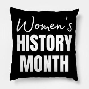womens-history-month Pillow
