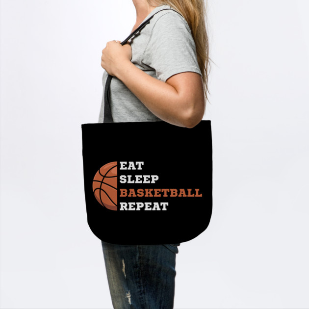 eat-sleep-basketball-repeat by Creatifly Graphic Tees
