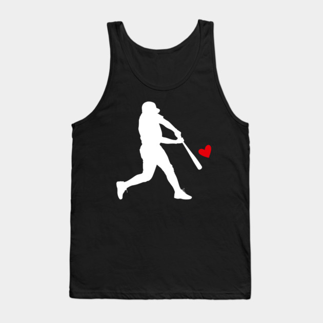 valentines-day-baseball Tank Top by Creatifly Graphic Tees