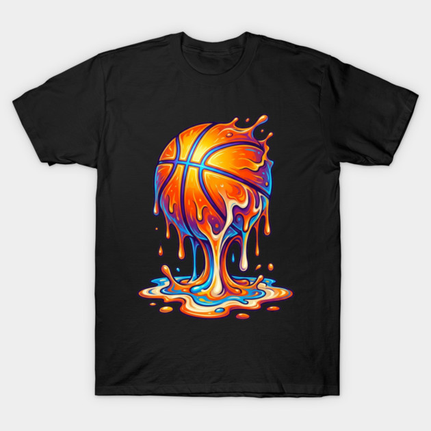 ice-cream-basketball-drip T-Shirt by Creatifly Graphic Tees