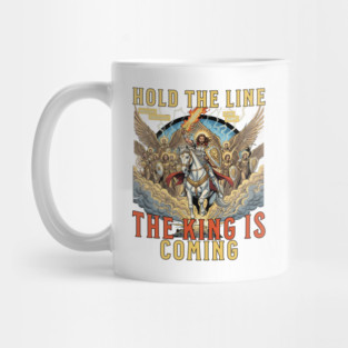 The Return of Jesus Christ Comic Book Sketch Style Mug