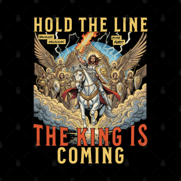 The Return of Jesus Christ Comic Book Sketch Style by Joaddo