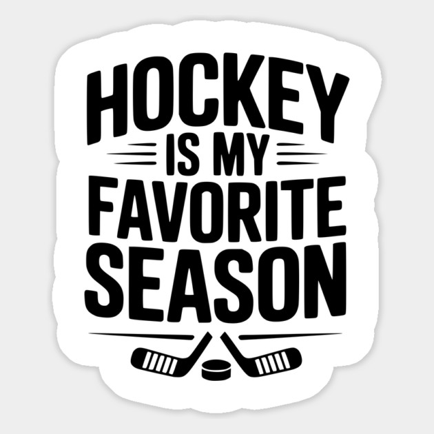 Hockey is my Favorite Season Magnet by Frank Ring