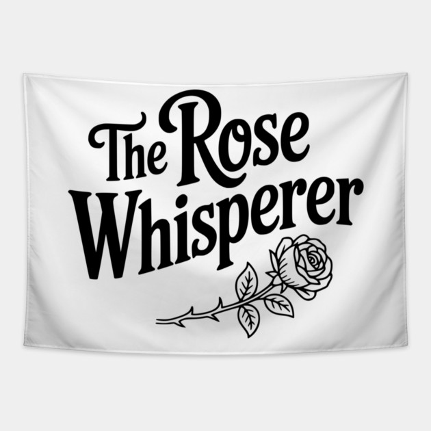 The Rose Whisperer Tapestry by Frank Ring