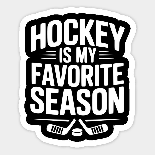 Hockey is my Favorite Season Magnet by Frank Ring