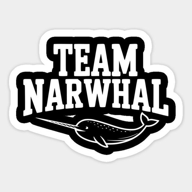 Team Narwhal Magnet by Frank Ring