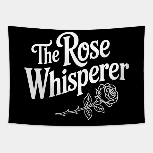 The Rose Whisperer Tapestry by Frank Ring