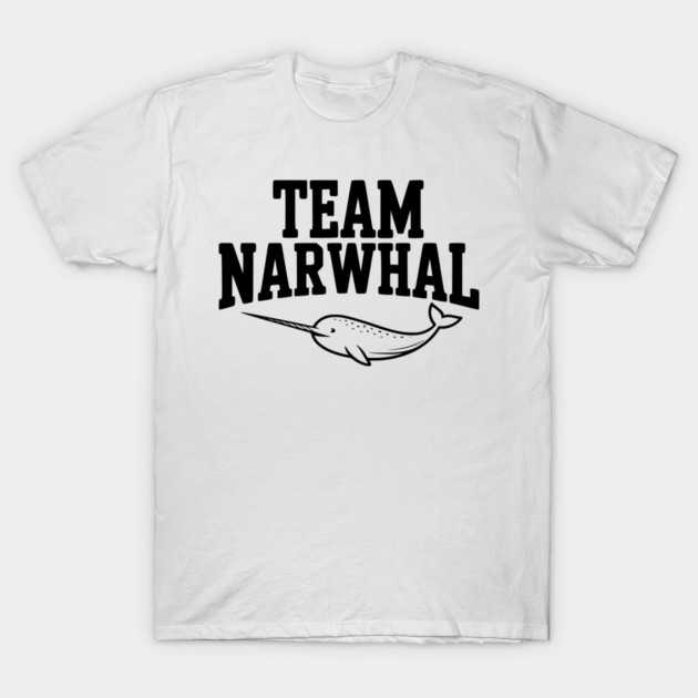 Team Narwhal T-Shirt by Frank Ring