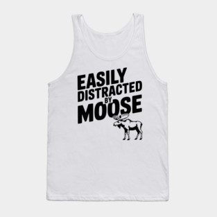 Easily Distracted by Moose Tank Top
