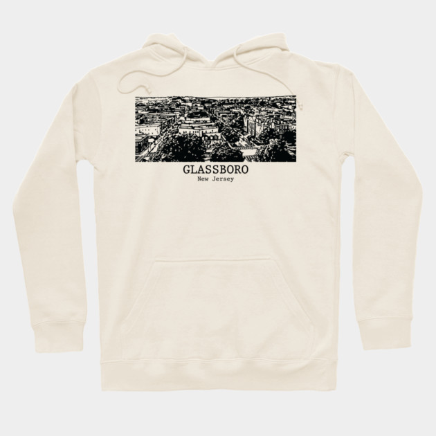 Glassboro - New Jersey Hoodie by Lakeric