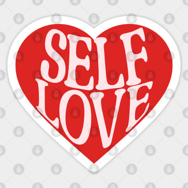 Self Love Cute Retro Design Sticker by TurnEffect