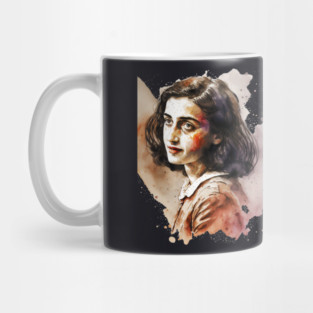 Anne Frank Terrible Things Are Happening Outside Mug