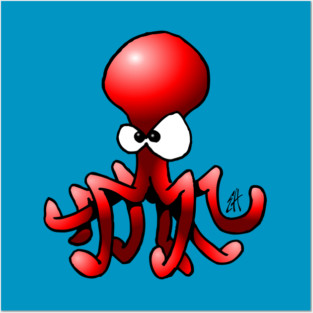 Octopus Posters and Art