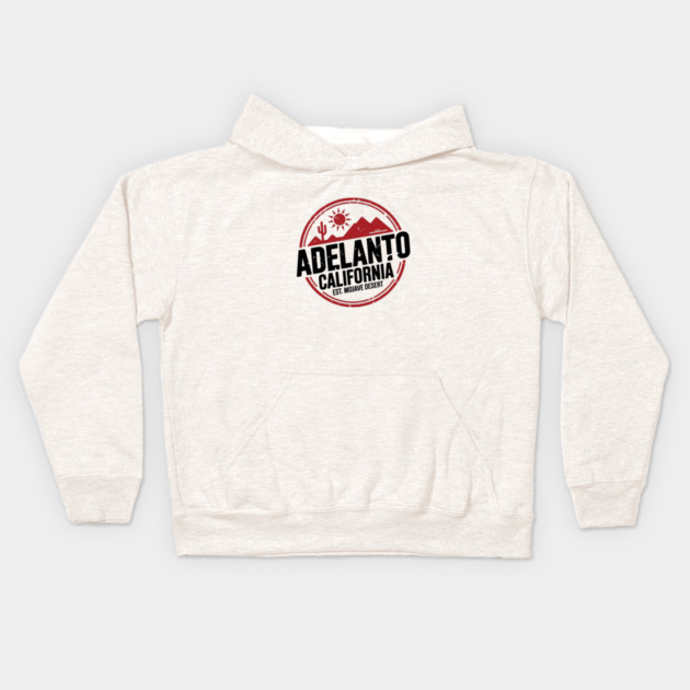 Adelanto California Kids Hoodie by JessArty