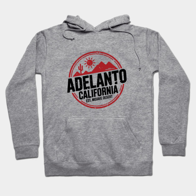 Adelanto California Hoodie by JessArty