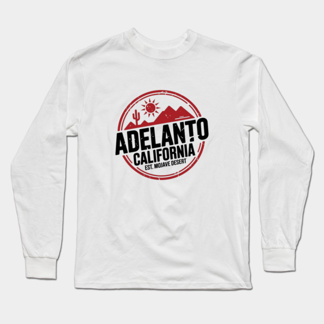 Adelanto California Long Sleeve T-Shirt by JessArty