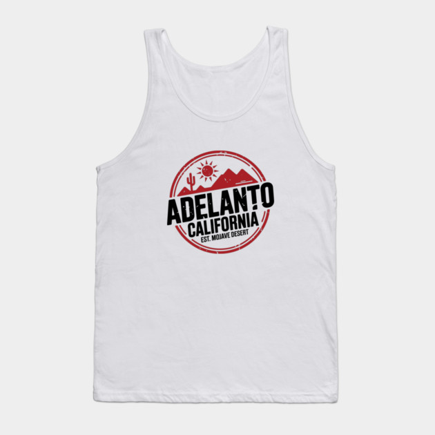 Adelanto California Tank Top by JessArty