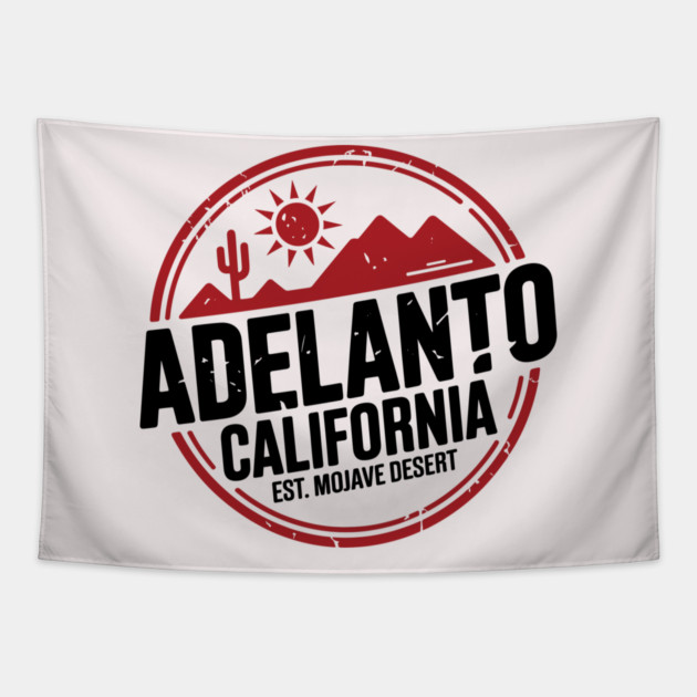 Adelanto California Tapestry by JessArty