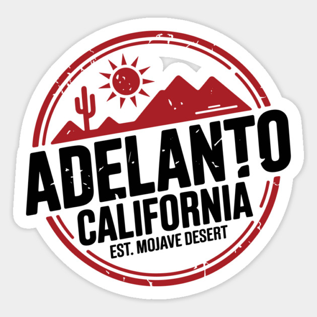 Adelanto California Magnet by JessArty