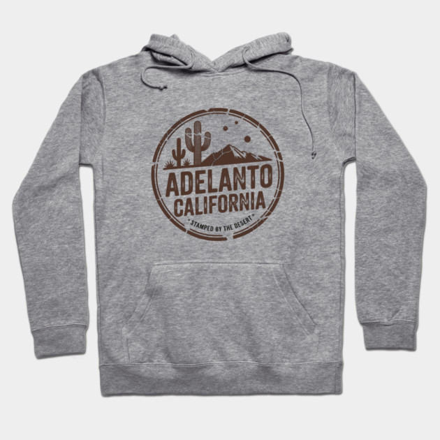 Adelanto California Hoodie by JessArty