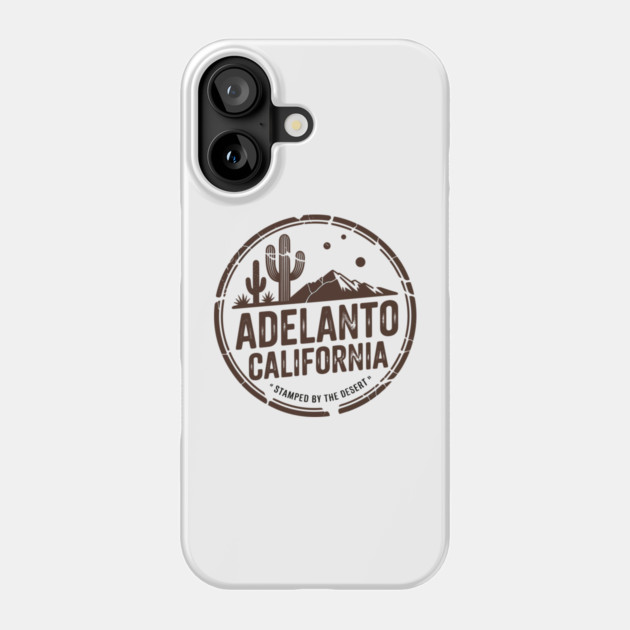 Adelanto California Phone Case by JessArty