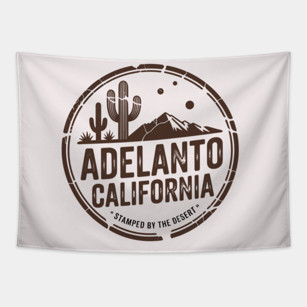 Adelanto California Tapestry by JessArty