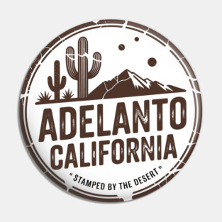 Adelanto California Pin