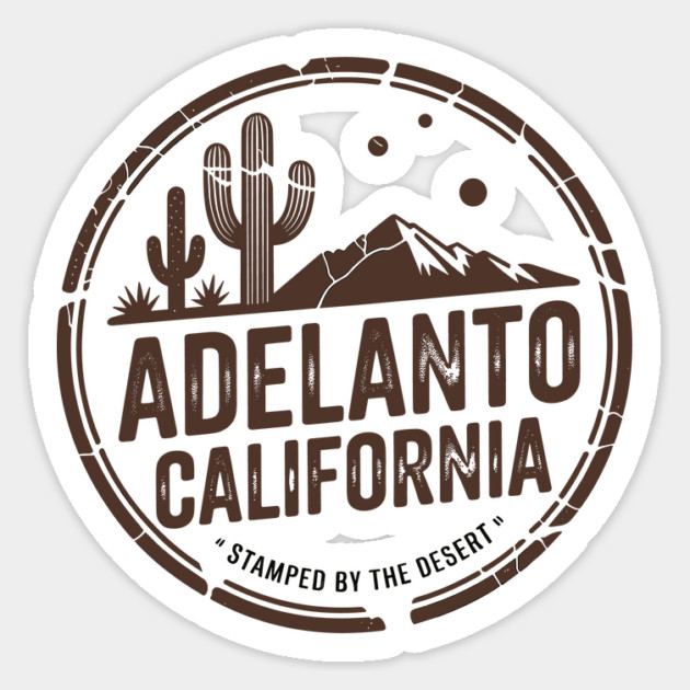 Adelanto California Magnet by JessArty