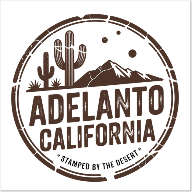Adelanto California Wall Art by JessArty