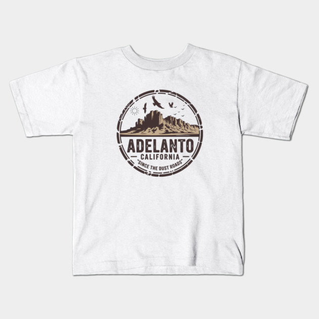 Adelanto California Kids T-Shirt by JessArty