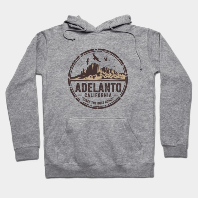 Adelanto California Hoodie by JessArty