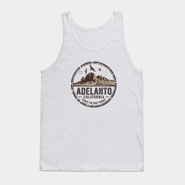 Adelanto California Tank Top by JessArty